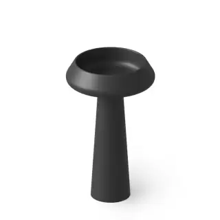 Dea Design Pedestal Basin Раковина 54.5x54.5х90см., напольная, без отв., Solid Surface, цвет: Black №16
