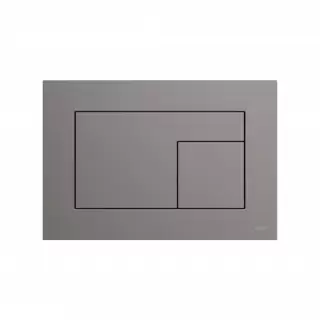 TECEvelvet Панель смыва для унитаза, цвет: Grigio Londra/Антрацит