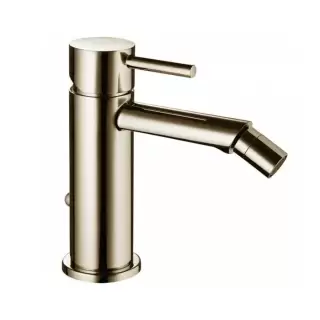 Bossini Oki Смеситель для биде на 1 отв., с заглушкой 1&rdquo;1/4, цвет: никель шлифованный