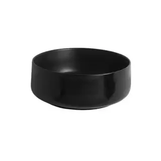 Artceram Cognac Раковина накладная &Oslash;35 см, saniglaze, цвет: черный матовый