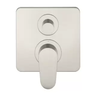 Axor Citterio M Смеситель для ванны, встраиваемый, с переключателем на 2 потока, цвет: сталь