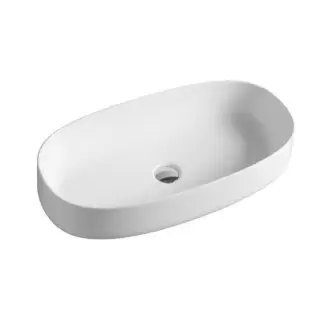 Artceram Cognac Раковина накладная 68x35 см, saniglaze, цвет: белый матовый