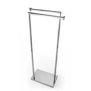 3SC Ribbon Полотенцедержатель напольный 30хh83х18 см, цвет: никель сатинированный матовый