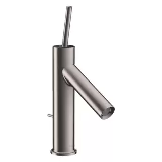 Axor Starck Cмеситель для раковины 90, на 1 отв., с донным клапаном, цвет: сталь