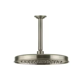 Gessi Venti20 Верхний душ &Oslash;30см., с потолочным держателем 29.3см., цвет: Finox Brushed Nickel