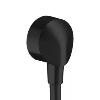 Hansgrohe Fixfit E Шланговое подсоединение 1/2", цвет: черный матовый