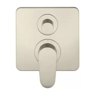 Axor Citterio M Смеситель для ванны, встраиваемый, с переключателем на 2 потока, цвет: шлифованный никель