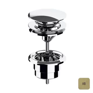 Almar Mixers Донный клапан 1"1/4 для раковины, цвет: латунь брашированная PVD