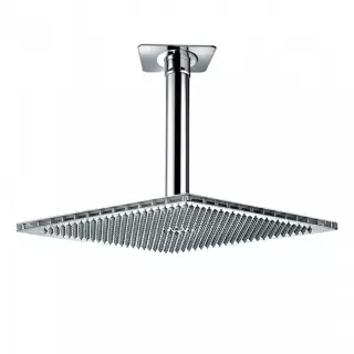 BOSSINI DREAM-CUBE Верхний душ 400 x 400 мм 1 режим - держателем вертикальным 300 x &Oslash; 36 мм, цвет: хром