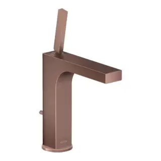 Axor Citterio, Смеситель для раковины 160, на 1 отв., с донным клапаном, цвет: шлифованное красное золото