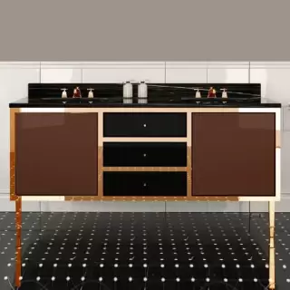 Devon&Devon Jazz 3, Комплект мебели, напольный, Цвет: fango/deep black/oro