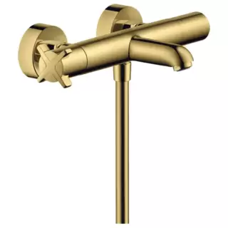 Axor Citterio E Смеситель для ванны, термостатический, настенный, цвет: олированное золото
