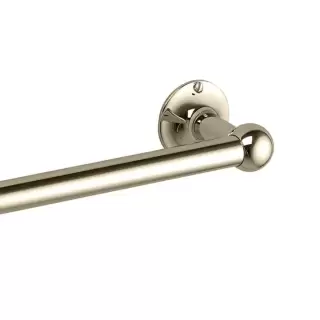 Devon&Devon New York Полотенцедержатель 38.5 см, подвесной, цвет: никель блестящий