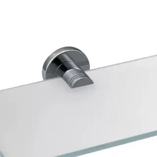 Decor Walther Basic GKH Держатель для стеклянной полки, подвесной, цвет: хром
