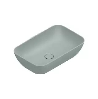 Catalano Green Раковина 60x38см накладная, без отв., цвет: Aqua Satinato