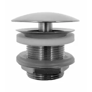 Duravit Выпуск для раковины, без перелива, цвет: хром