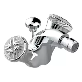 THG Hirondelles Platinum Stamped Смеситель для биде, 1 отв., цвет: хром