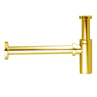 Nicolazzi Scarichi Сифон маленький 1&rdquo;1/4 без донного клапана, цвет: Gold