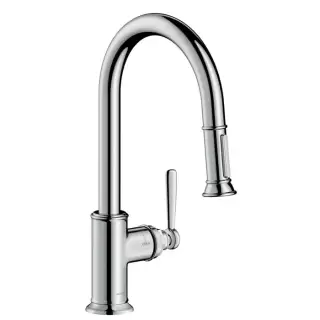 Axor Montreux Смеситель для кухни, однорычажный, на 1 отв., с выдвижной лейкой, цвет: хром