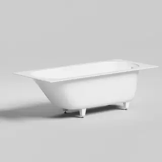 Salini Ornella Встраиваемая ванна 180х80х60cм, овальная чаша, S-Sense, цвет: белый глянцевый