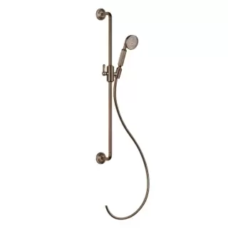 Gessi Venti20 Штанга для душа 80см., с ручным душем и шлангом 150см., цвет: Copper Brushed PVD