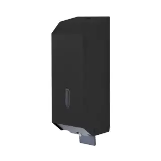 3SC Hotel Дозатор для жидкого мыла, настенный, 1.2 литра, цвет: черный матовый