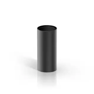 Decor Walther Mikado Стакан настольный, цвет: черный матовый/черный