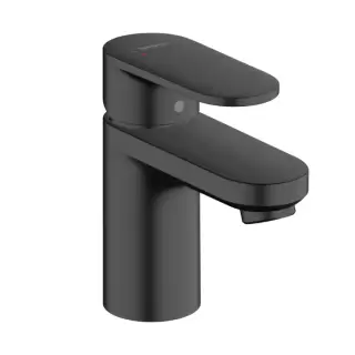 Hansgrohe Vernis Blend Смеситель для раковины, излив 70 мм, цвет: матовый черный