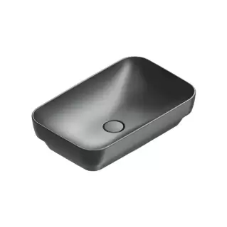 Catalano Green Раковина 60x38см, встраиваемая, без отв., цвет: черный матовый