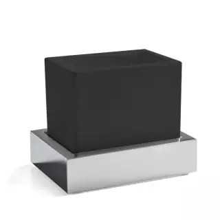 3SC SK 3.0 Стакан настольный, композит Solid Surface, цвет: чёрный/хром