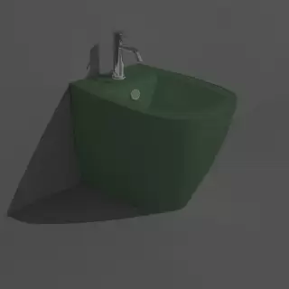 Simas Juniper Биде напольное 53,5x370xh42см, с 1 отв., цвет: mirto matt