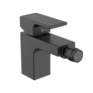 Hansgrohe Vernis Shap Blen Смеситель для биде, однорычажный, с донным клапаном, цвет: матовый черный