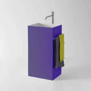 Antonio Lupi Fusto Раковина 45х35х85 см, без отв., напольная, цвет: Vino