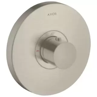 Axor ShowerSelect Встраиваемый термостат для душа, 1 потреб, внешняя часть, цвет: шлифованный никель