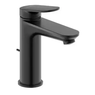 Duravit Circle L Смеситель для раковины, на 1 отв., с донным клапаном, цвет: черный матовый