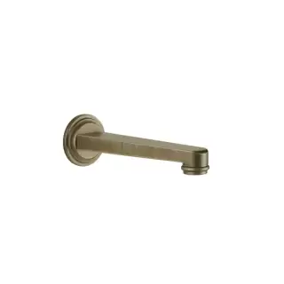 Gessi Venti20 Излив для ванны 20.9см., настенный, цвет: Antique Brass