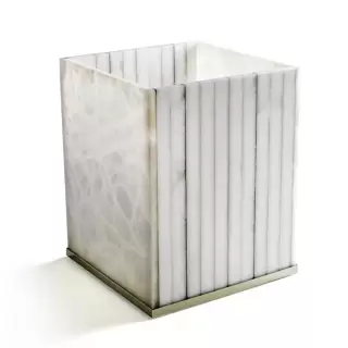 3SC Rigato Урна 20хh25х20 см, цвет: золото