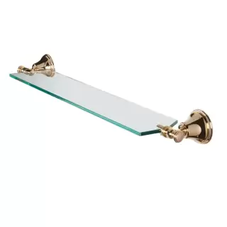 TW Harmony 018, стеклянная полочка 71см, подвесной, цвет: золото
