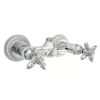 Nicolazzi Impero Смеситель для душа без гибкого шланга и лейки на 2 отверстия, цвет: хром