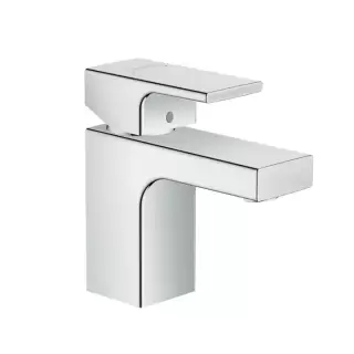 Hansgrohe Vernis Shap Смеситель для раковины, излив 70 мм, с донным клапаном, цвет: хром
