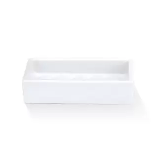 Decor Walther DW 615 Мыльница настольная, фарфор, цвет: белый