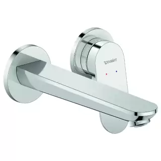 Duravit Wave Смеситель для раковины, встраиваемый, излив: 20см., цвет: хром