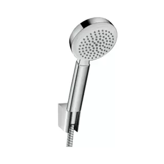 Hansgrohe Crometta 100 1jet Port Ручной душ 10см., с держателем, цвет: белый/хром