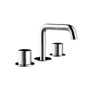 Fantini Lame Смеситель для раковины, 3 отверстия, цвет: хром