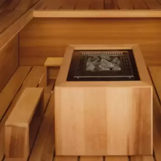 Effegibi Скамейка для ног, цвет: осина натуральная