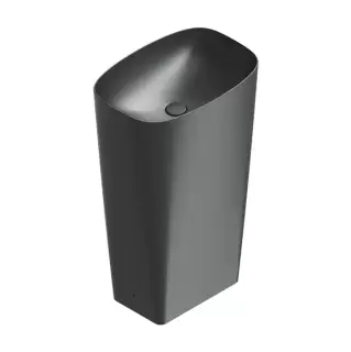 Catalano Green Раковина 55x38h85см, свободностоящая, без отв., слив в пол, цвет: черный матовый