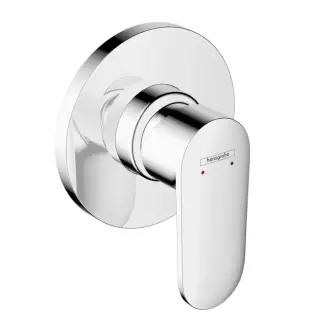Hansgrohe Vernis Blend Смеситель для душа, однорычажный, внешняя часть, цвет: хром