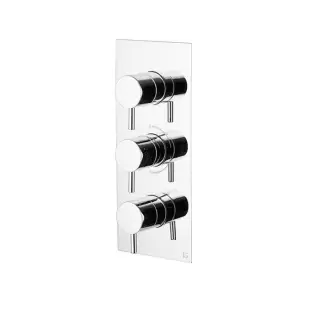 Gattoni Termostatici Термостатический встраиваемый смеситель для душа на 3 источника, цвет хром