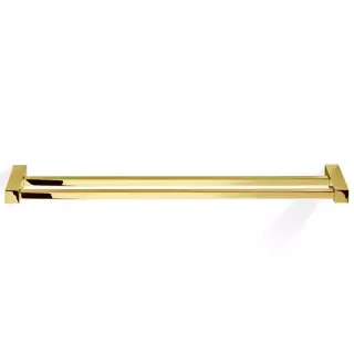 Decor Walther Corner HTD80 Полотенцедержатель 80см, двойной, подвесной, цвет: золото