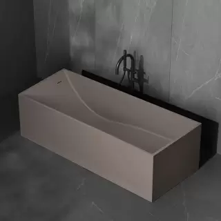 Dea Design Modern Ванна 180x76хh58см, отдельностоящая, цвет: grey brown